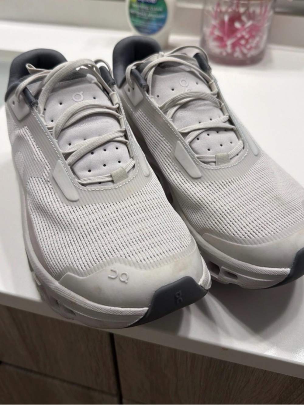 On Cloudnova Women’s Sneakers in Light Gray - Picture 2 of 4